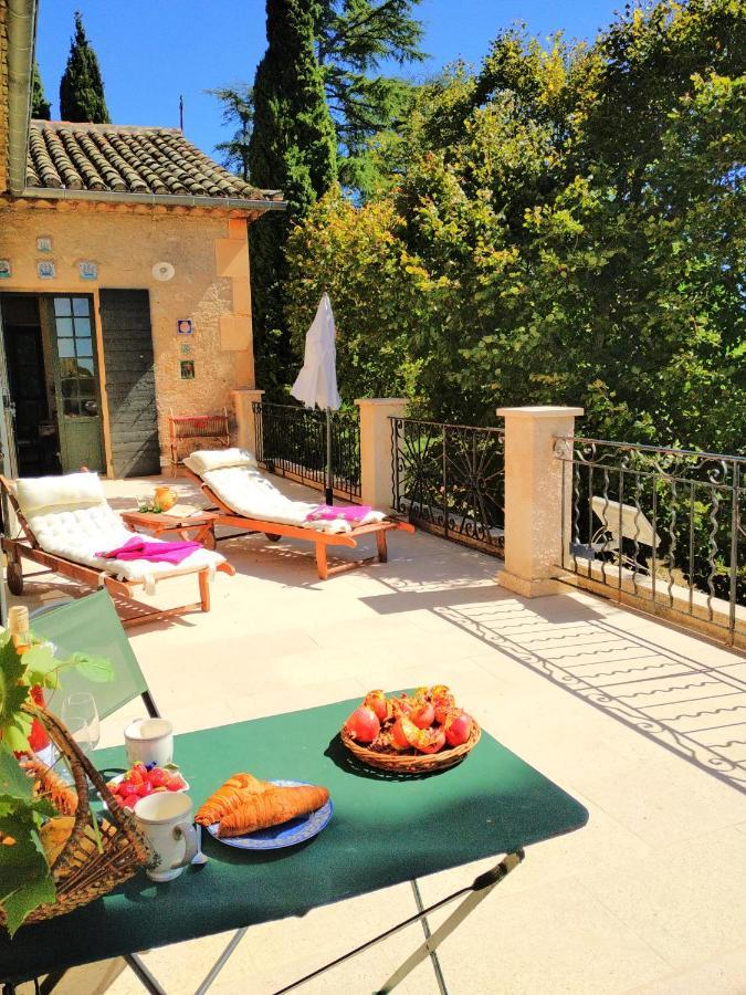 Domaine De Casteuse Appartement Les Vignes Lourmarin Exterior photo