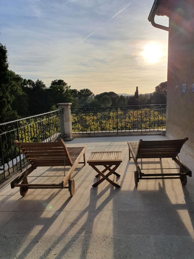 Domaine De Casteuse Appartement Les Vignes Lourmarin Exterior photo